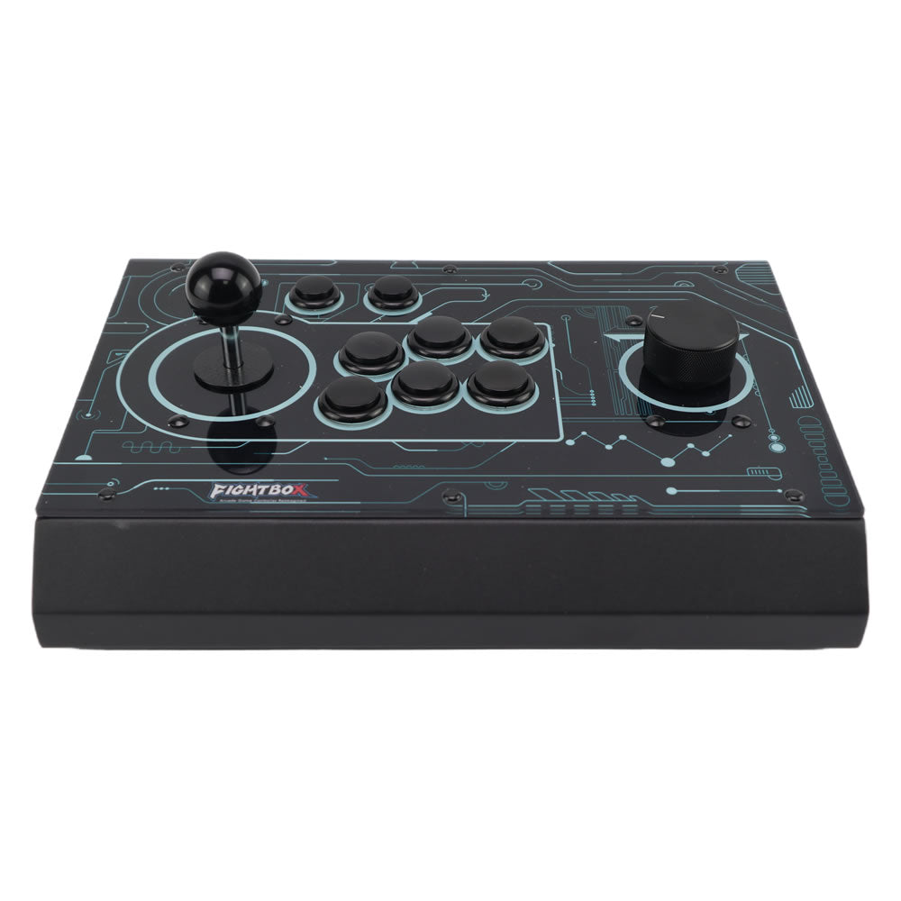 FightBox R9 Arcade Fight Stick With Spinner Retro Game Controller For PC/PS3/SWITCH
