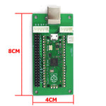 RAC-C500-PICO Zero Delay USB Encoder Kit PC Arcade Joystick Button Board Cable 5Pin 4.8mm