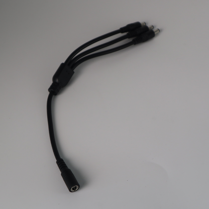 0.3M DC 1 to 3 Power Splitter Cable 5.5mm x 2.1mm for Arcade / MAME / DIY Builds