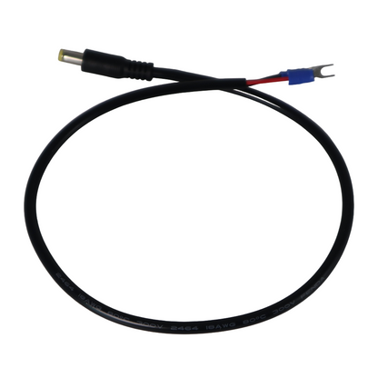 50cm DC Power Cable 5.5x2.5mm w/ U-Shaped Tab for Arcade Power Box Interface