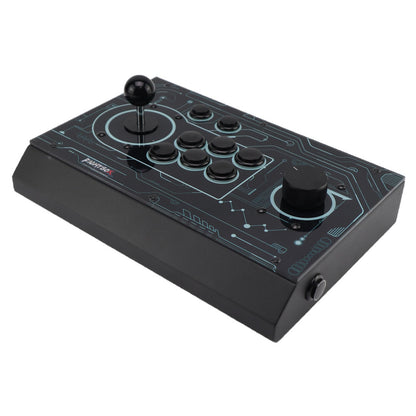 FightBox R9 Arcade Fight Stick With Spinner Retro Game Controller For PC/PS3/SWITCH