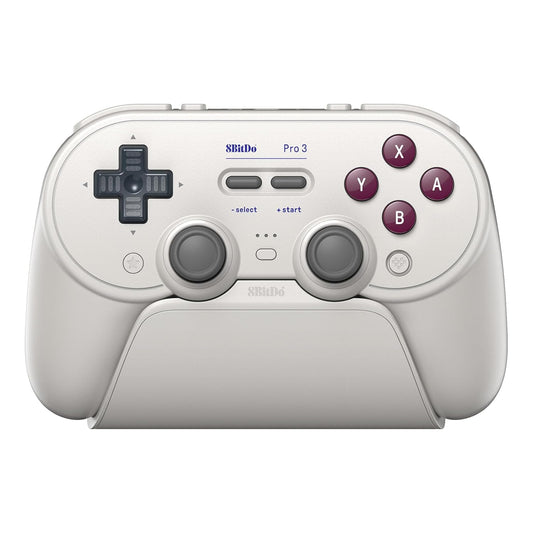 8BitDo Pro 3 Bluetooth Controller Switch/Switch 2 w/ Dock, Hall Triggers