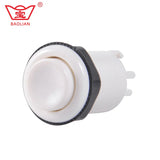 8X Baolian American Style 28mm Push Button with Three Terminal Microswitch Arcade Button Kit