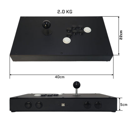 FightBox M9-6GAWD Arcade Joystick FightStick Game Controller for PC/PS/XBOX/SWITCH