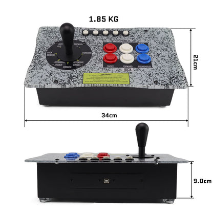 FightBox R8-SF2 American Street Fighter Arcade Fight Stick Game Controller For PC/PS/XBOX/SWITCH