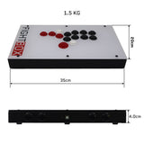 FightBox F8-R3L3 All Button Leverless Arcade Game Controller for PC/PS3/SWITCH