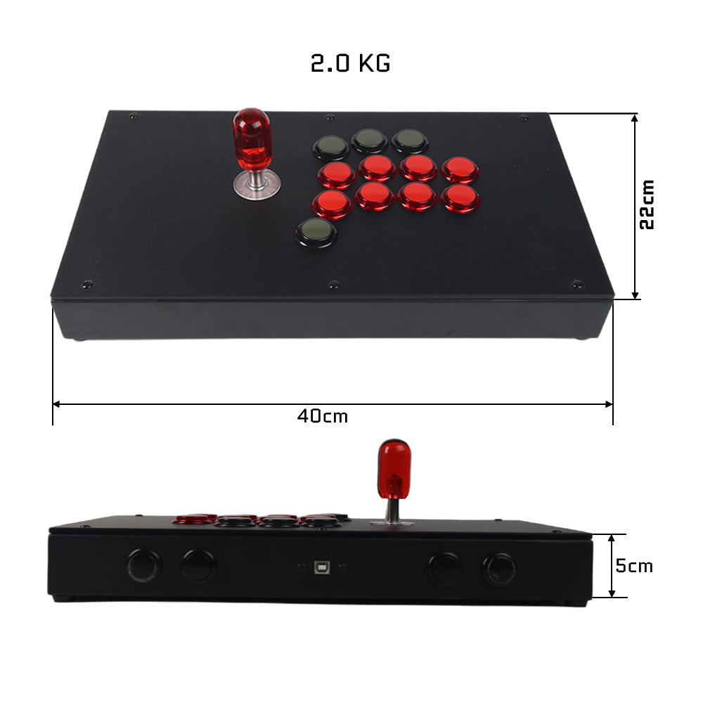 FightBox M8-CrossUP-NEO-Edition Korean Knee Lever Arcade Joystick Game Controller  for PC/PS/XBOX/SWITCH
