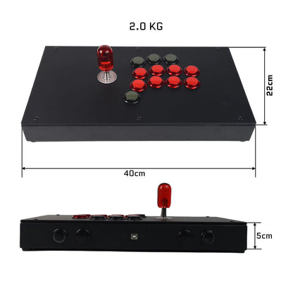 FightBox M8-CrossUP-NEO-Edition Korean Knee Lever Arcade Joystick Game Controller  for PC/PS/XBOX/SWITCH