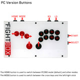 FightBox F4-S All Button Leverless Arcade Game Controller for PC/PS/XBOX/SWITCH