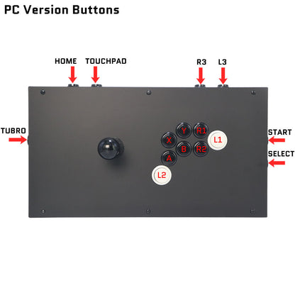 FightBox M9-6GAWD Arcade Joystick FightStick Game Controller for PC/PS/XBOX/SWITCH