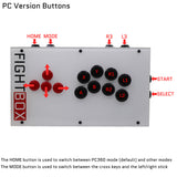 FightBox F2 All Button Leverless Arcade Game Controller for PC/PS/XBOX/SWITCH