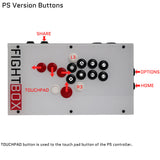 FightBox F10-EX All Button Leverless Arcade Game Controller for PC/PS/XBOX/SWITCH