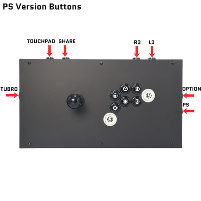 FightBox M9-6GAWD Arcade Joystick FightStick Game Controller for PC/PS/XBOX/SWITCH