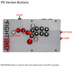 FightBox K10 All Button Leverless Arcade Game Controller for PC/PS/XBOX/SWITCH