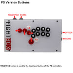 FightBox F8-R3L3 All Button Leverless Arcade Game Controller for PC/PS3/SWITCH