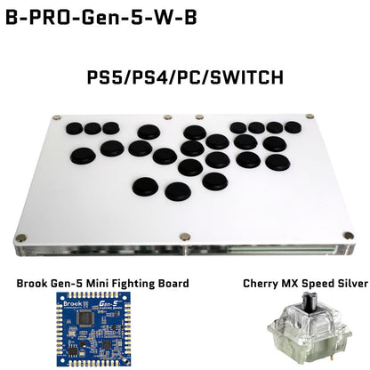 FightBox B-PRO All Button Leverless Arcade Game Controller for for PC/PS/XBOX/SWITCH