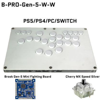 FightBox B-PRO All Button Leverless Arcade Game Controller for for PC/PS/XBOX/SWITCH