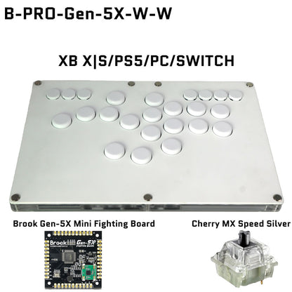 FightBox B-PRO All Button Leverless Arcade Game Controller for for PC/PS/XBOX/SWITCH