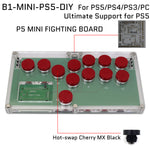 FightBox B1-MINI All Button Leverless Arcade Game Controller for PC/PS/SWITCH