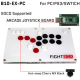 FightBox B10-EX All Button Leverless Arcade Game Controller for PC/PS/XBOX/SWITCH