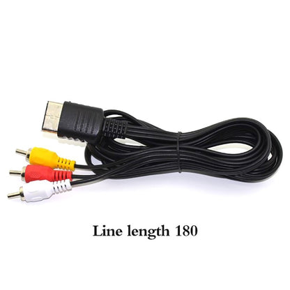 Sega Dreamcast AV Cable 1.8M Composite RCA Audio Video Cord