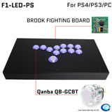 FightBox F1-LED All Button Leverless Arcade Game Controller for PC/PS/XBOX/SWITCH