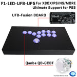 FightBox F1-LED All Button Leverless Arcade Game Controller for PC/PS/XBOX/SWITCH