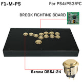 FightBox F1-Metallic All Button Leverless Arcade Game Controller for PC/PS/XBOX/SWITCH