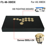 FightBox F1-Metallic All Button Leverless Arcade Game Controller for PC/PS/XBOX/SWITCH