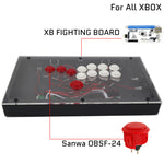 RAC-J800B All Buttons Leverless Arcade Joystick Fight Stick For PS5/PS4/PS3/Xbox/PC