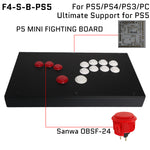 FightBox F4-S All Button Leverless Arcade Game Controller for PC/PS/XBOX/SWITCH