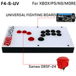 FightBox F4-S All Button Leverless Arcade Game Controller for PC/PS/XBOX/SWITCH