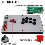 FightBox F-PICO-PLUS All Button Leverless Arcade Game Controller for PC/PS/SWITCH