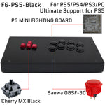 FightBox F6 Keyboard Button Leverless Arcade Game Controller for PC/PS/XBOX/SWITCH