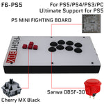 FightBox F6 Keyboard Button Leverless Arcade Game Controller for PC/PS/XBOX/SWITCH