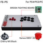 FightBox F6 Keyboard Button Leverless Arcade Game Controller for PC/PS/XBOX/SWITCH