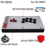 FightBox F6 Keyboard Button Leverless Arcade Game Controller for PC/PS/XBOX/SWITCH