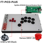 FightBox F-PICO-PLUS All Button Leverless Arcade Game Controller for PC/PS/SWITCH