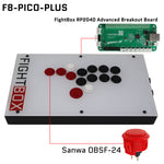 FightBox F-PICO-PLUS All Button Leverless Arcade Game Controller for PC/PS/SWITCH