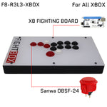 FightBox F8-R3L3 All Button Leverless Arcade Game Controller for PC/PS3/SWITCH