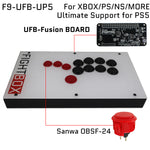 FightBox F9 All Button Leverless Arcade Game Controller for PC/PS/XBOX/SWITCH