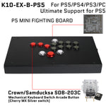 FightBox K10-EX All Button Leverless Arcade Game Controller for PC/PS/XBOX/SWITCH