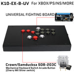 FightBox K10-EX All Button Leverless Arcade Game Controller for PC/PS/XBOX/SWITCH