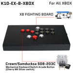 FightBox K10-EX All Button Leverless Arcade Game Controller for PC/PS/XBOX/SWITCH