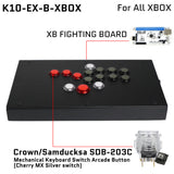 FightBox K10-EX All Button Leverless Arcade Game Controller for PC/PS/XBOX/SWITCH