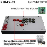 FightBox K10-EX All Button Leverless Arcade Game Controller for PC/PS/XBOX/SWITCH