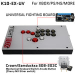 FightBox K10-EX All Button Leverless Arcade Game Controller for PC/PS/XBOX/SWITCH