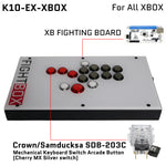 FightBox K10-EX All Button Leverless Arcade Game Controller for PC/PS/XBOX/SWITCH