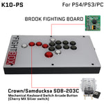 FightBox K10 All Button Leverless Arcade Game Controller for PC/PS/XBOX/SWITCH