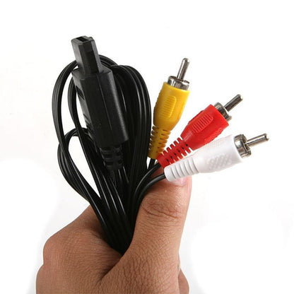 AV Composite RCA Cable for Nintendo 64 N64, SNES & GameCube